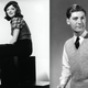 R-L: American actor Janet Gaynor (1940), Man (1955)